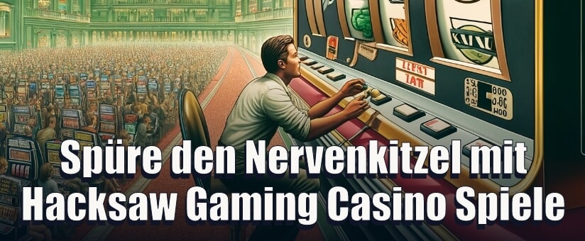 Spüre den Nervenkitzel mit Hacksaw Gaming Casino Spiele Deine Ticket zum Glück 2024
