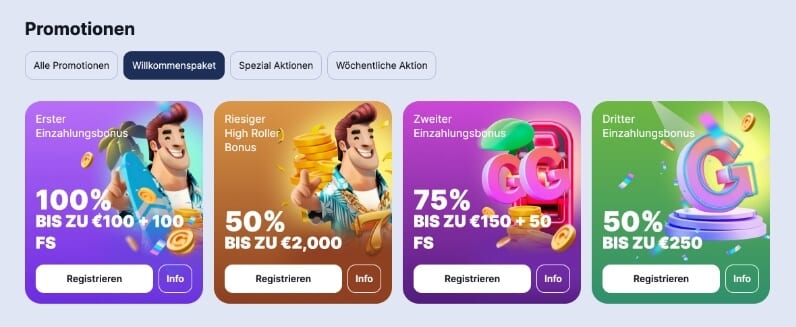 goodman casino bonus