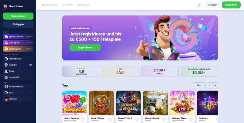 goodman casino desktop