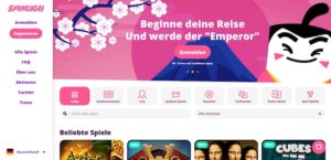 Spinurai Casino Webseite