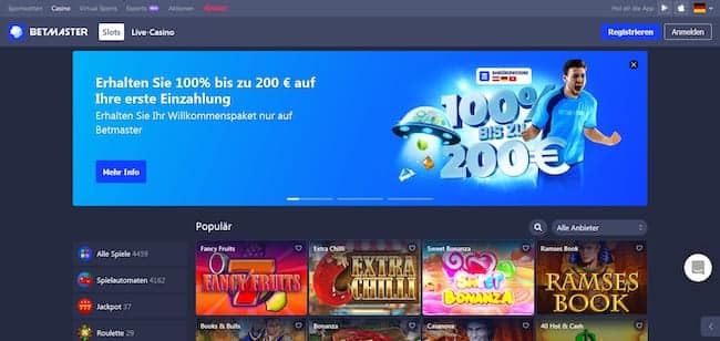 Betmaster Casino