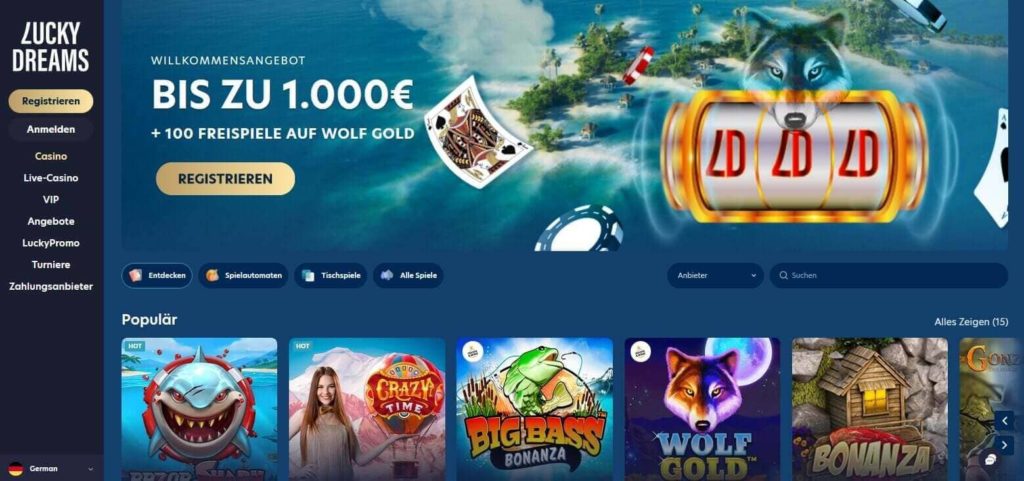 lucky dreams casino webseite