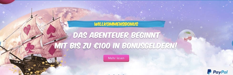 VeraJohn Willkommensbonus