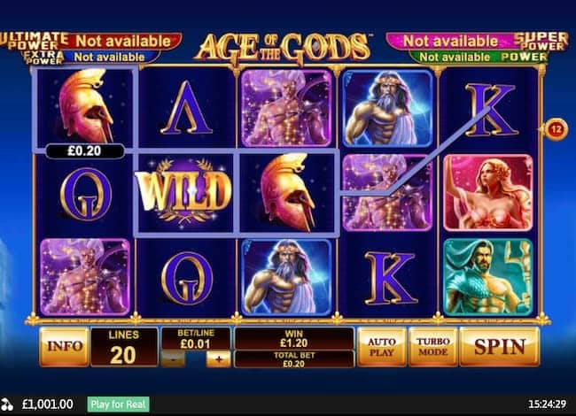 Age of Gods Slot