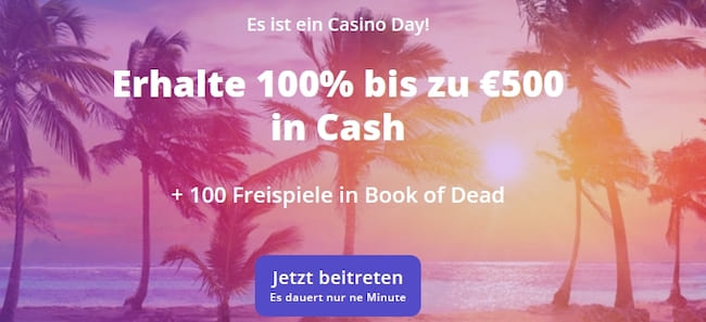 CasinoDays Bonus