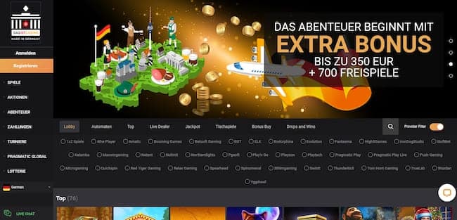 Das ist Casino Webseite