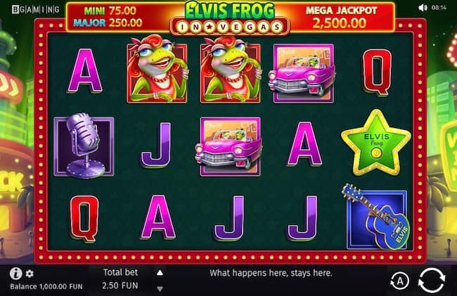 Elvis Frog Slot