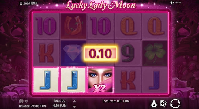 Lucky Lady Moon Gewinn