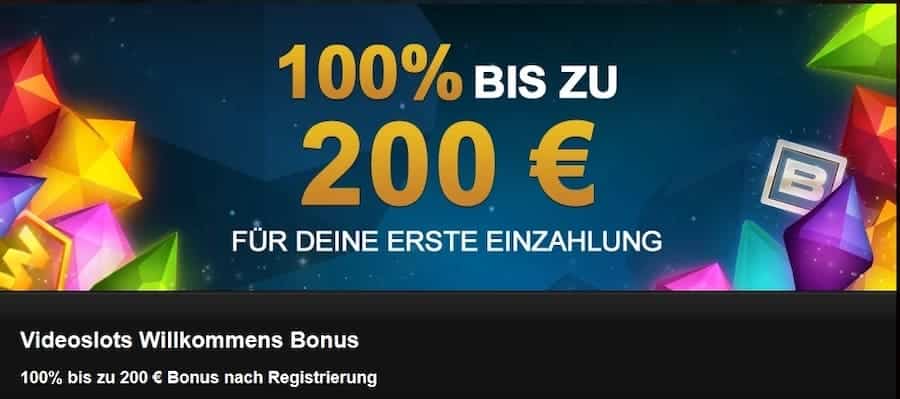 Videoslots Casino Bonus