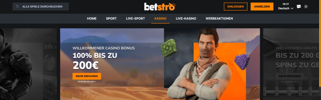 Betstro Casino Erfahrungen
