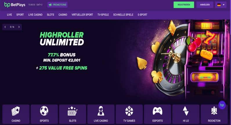 betplays casino desktop