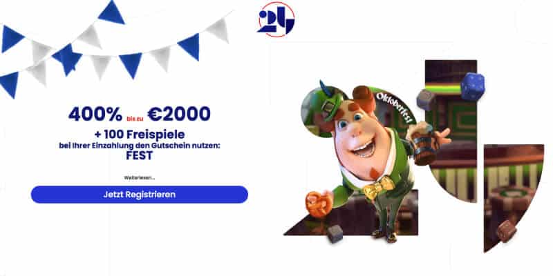 24CasinoBet Ehfahrungen & Test
