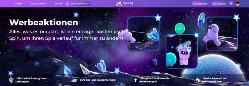 Betitall Casino Bonusangebote