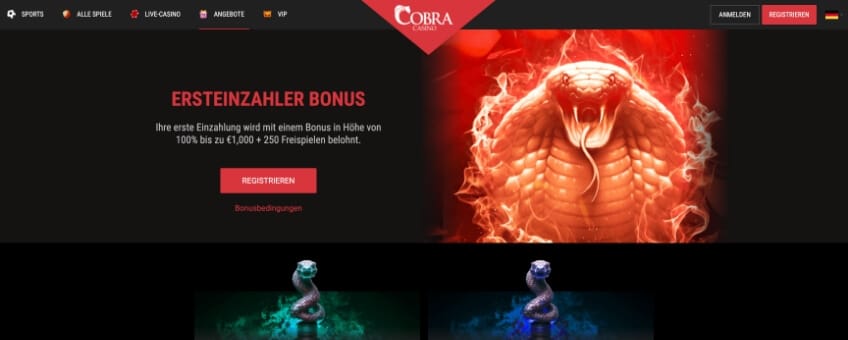 cobra casino