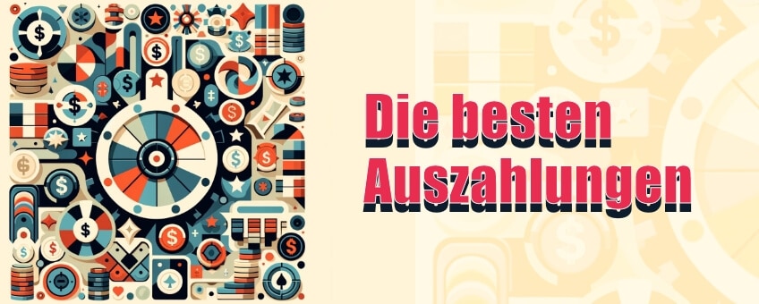 Die besten Auszahlungsquoten in Online Casinos