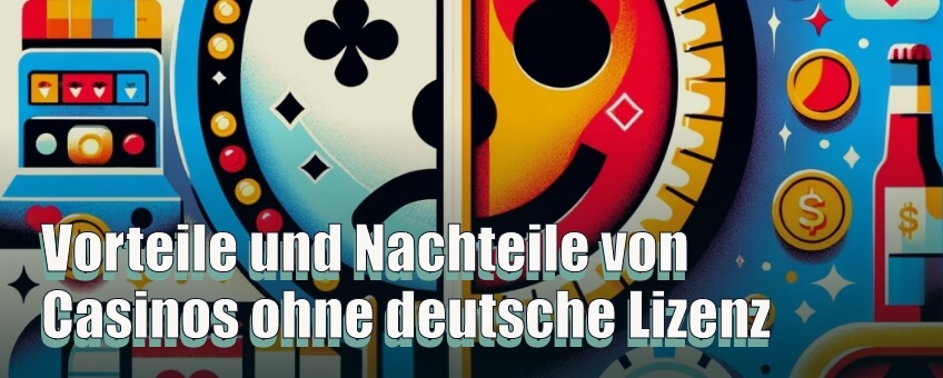 Vorteile und Nachteile von Casinos ohne deutsche Lizenz