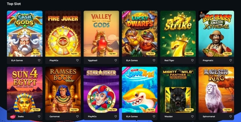 Boomerang Casino Spiele