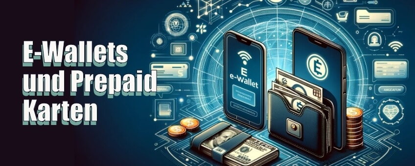 Online Casino E-Wallets und Prepaid-Karten