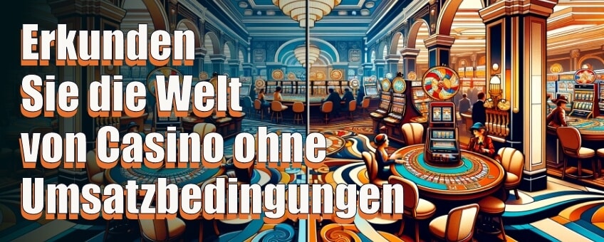 Erkunden Sie die Welt von Casino ohne Umsatzbedingungen
