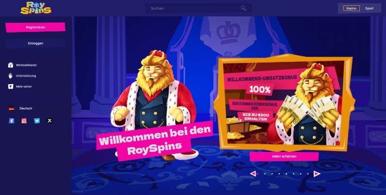 royspins screenshot