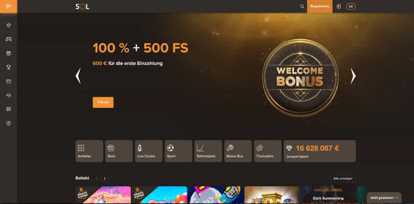 Sol Casino Erfahrungen & Test