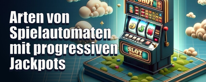 Arten von Spielautomaten mit progressiven Jackpots