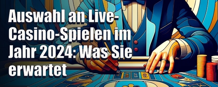 Auswahl an Live-Casino-Spielen im Jahr 2024 Was Sie erwartet