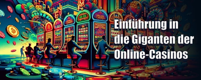 Einführung in die Giganten der Online-Casinos