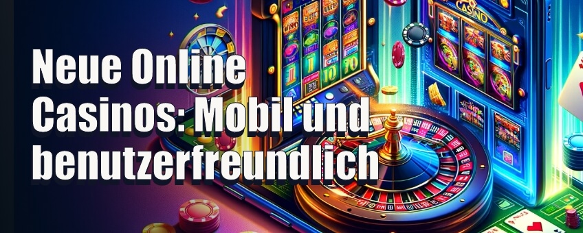 Neue Online Casinos Mobil und benutzerfreundlich