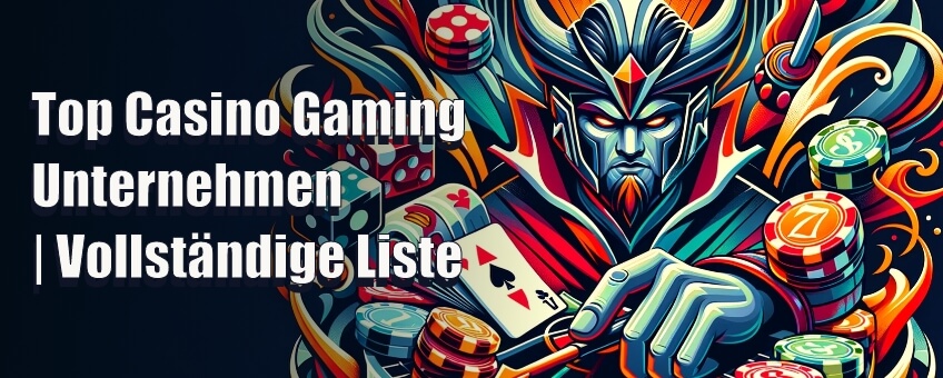 Entdecken Sie die führenden Casino Gaming Unternehmen 2024: Ihre vollständige Liste der Top-Anbieter