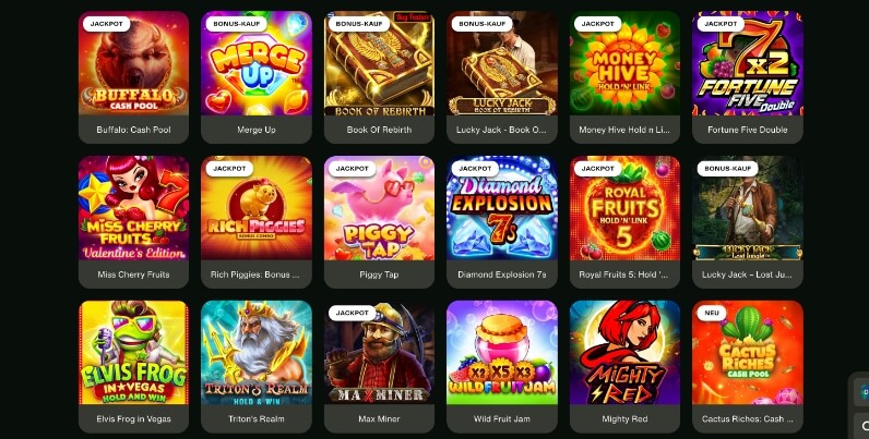 cashwin casino spiele