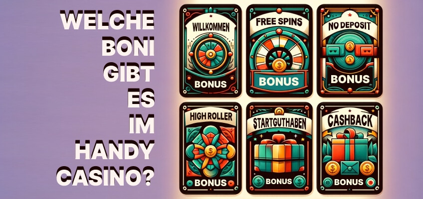 Welche Boni gibt es im Handy Casino? Entdecken Sie Casino Mobile Bonus Angebote