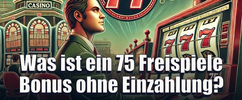 Was ist ein 75 Freispiele Bonus ohne Einzahlung