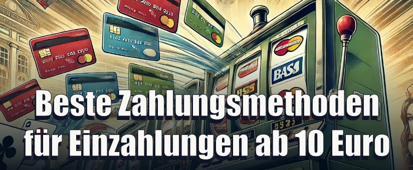Beste Zahlungsmethoden für Einzahlungen ab 10 Euro