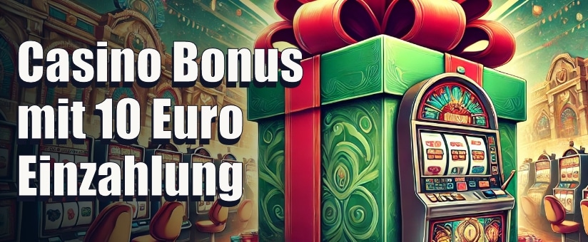 Casino Bonus mit 10 Euro Einzahlung
