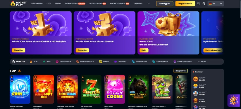 rocketplay casino erfahrungen