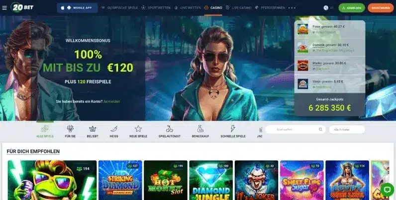 20bet Casino